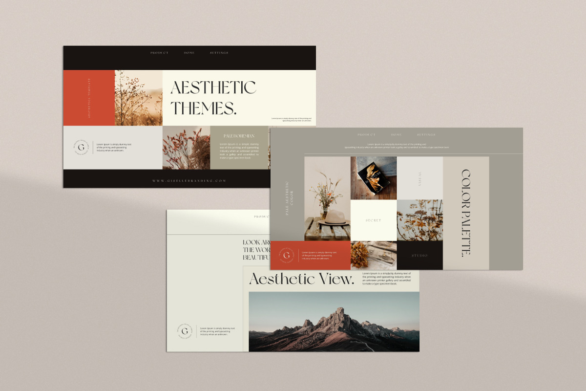 Giselle - Keynote Template, a Presentation Template by Secret Visual (Photo 4 of 10)
