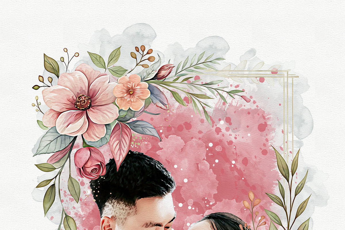 Custom Watercolor Wedding Effect, an Action Add-On by MRI STUDIO (Photo 12 of 19)