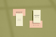 Business Cards Mockup Kit, a Product Mockup by Cuoco (Thumbnail 4 of 14)
