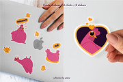 Chicken and chicks cartoon set, an Animal Illustration by Pásha (Thumbnail 5 of 5)