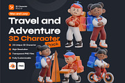 Travel and Adventure 3D Character, a Characters & Person 3D Model by orenjidesign (Thumbnail 1 of 8)