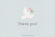 Peaceful Flower clipart & pattern, a Pattern Graphic by Cozy pattern shop (Thumbnail 9 of 9)