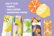 55 Tropical Fruit Seamless Patterns, a Pattern Graphic by Blue Lela Design (Thumbnail 4 of 15)