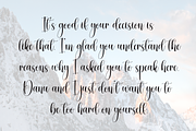 Cristian Angelina | Script Font, a Handwritten Font by Scratchones (Thumbnail 6 of 9)