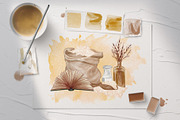 Baking Watercolor Set, a Food Illustration by BarvArt (Thumbnail 3 of 16)