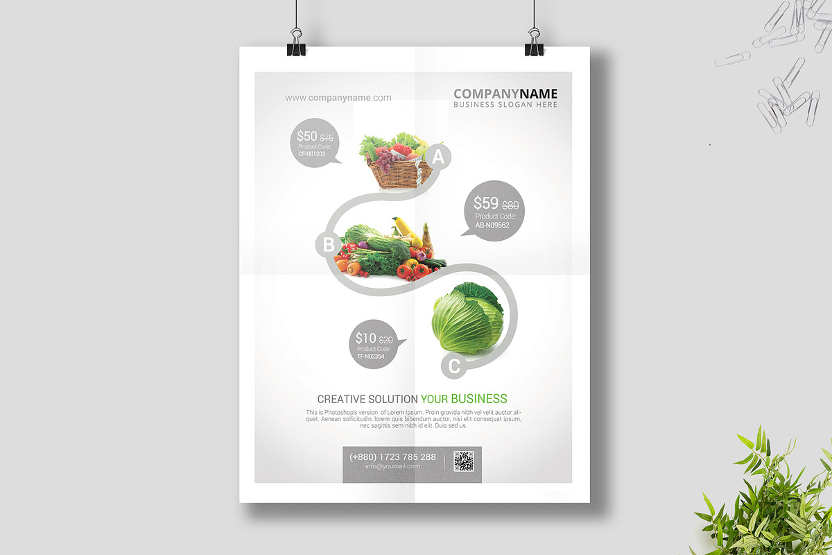 Product Sale/Promotion Flyer, a Flyer Template by ideaz_sabbir (Photo 5 of 6)