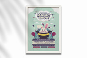 Playful Magic Show Flyer Template, a Flyer Template by Huge Dream Studio (Thumbnail 5 of 5)
