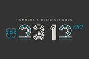 0261 - Numbers Font, a Font by Threz (Thumbnail 6 of 10)
