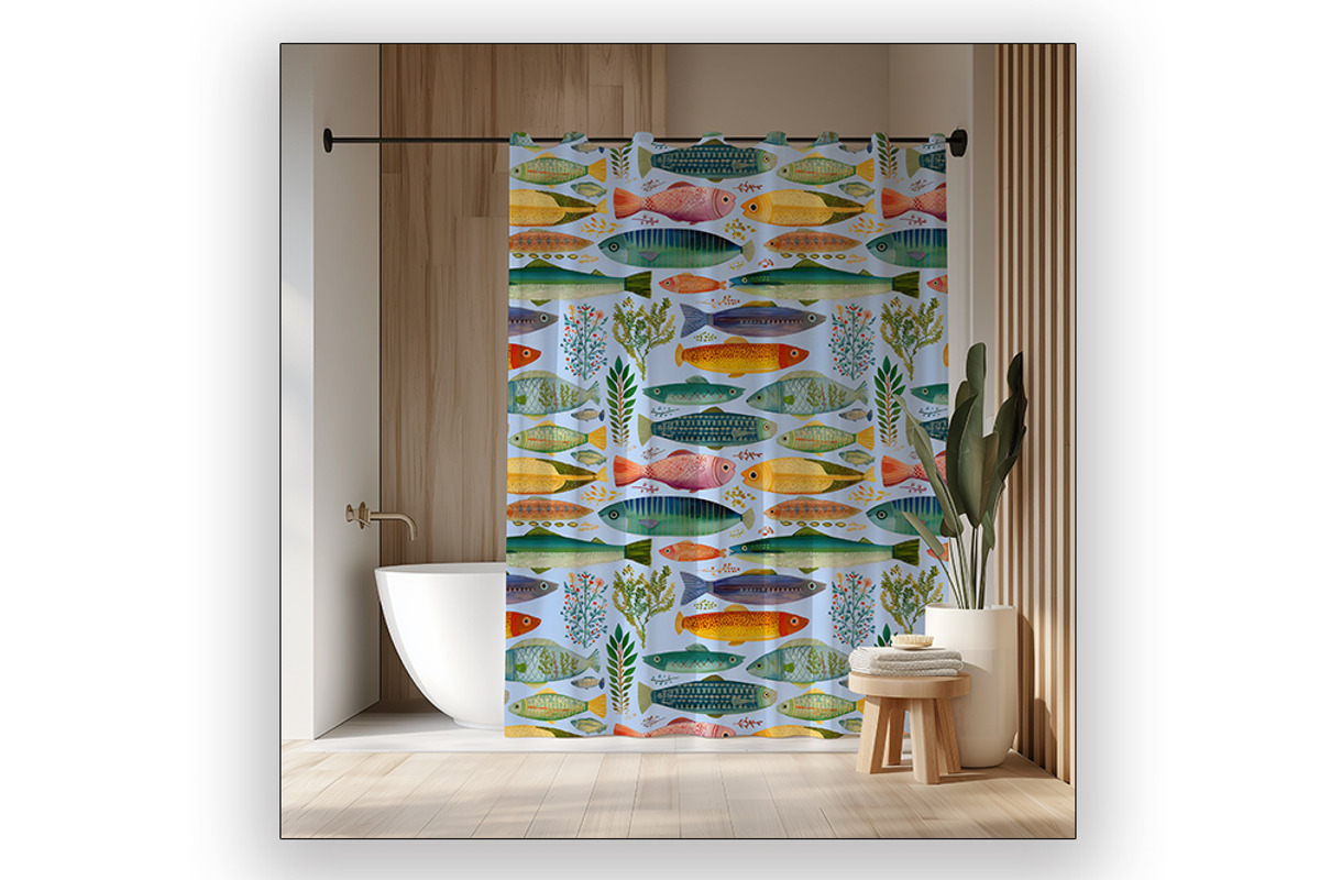 Briny - Fish Sardine Pattern, an Animal Illustration by Brush Berry Studios (Photo 6 of 6)