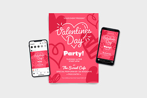 VALENTINE DAYS PARTY Template