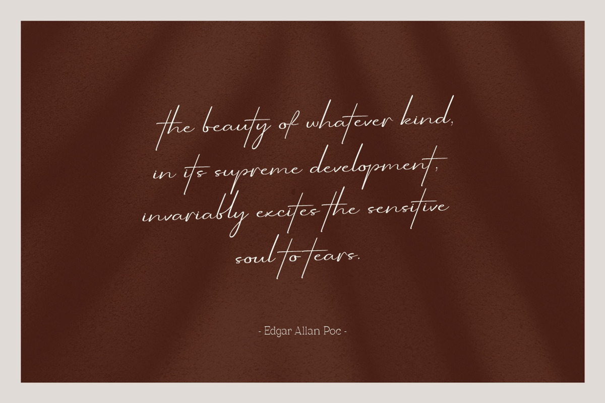Aurantiaca Signature Font, a Handwritten Font by Burhan Afif (Photo 5 of 10)