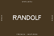 Randolf: Hand Drawn Sans Serif, a Sans Serif Font by Fortuna Font Foundry (Thumbnail 1 of 4)