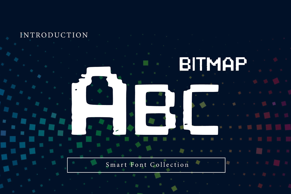 Bitmap, a Sans Serif Font by Wow Magic (Photo 2 of 3)