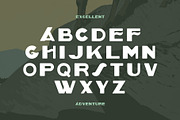 Excellent Adventure, a Font by Doug Penick (Thumbnail 2 of 3)