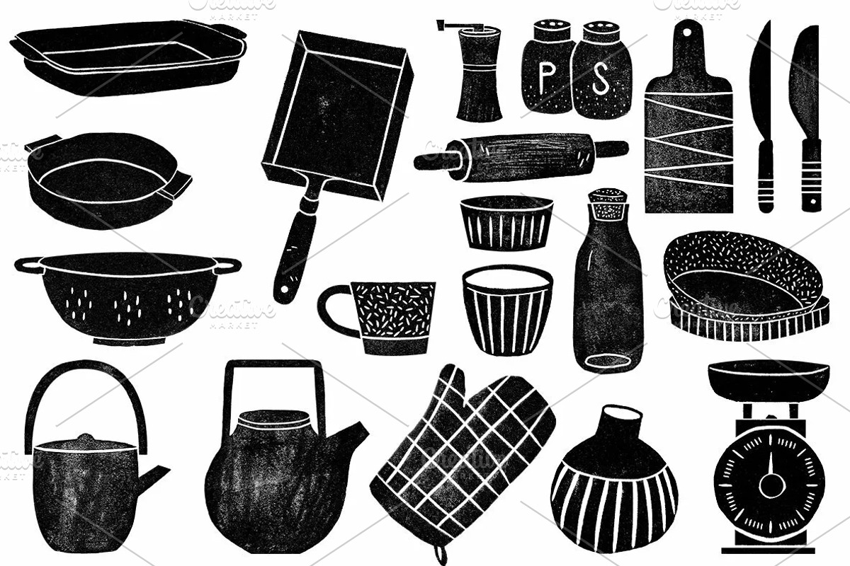 Autumn Bundle: Kitchen and Garden, a Food Illustration by Mii Lab (Photo 6 of 28)