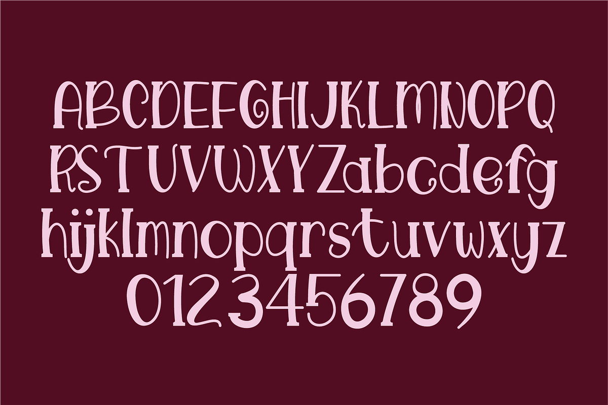 Everflo - Playful Font, a Handwritten Font by Berdansabersama (Photo 2 of 8)