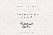 Barlouth - Modern Handwritten Font, a Script Font by Pixesia Studio (Thumbnail 11 of 11)