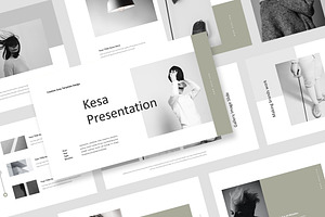Kesa : Creative Pitch Powerpoint, a Presentation Template by Punkl Camp