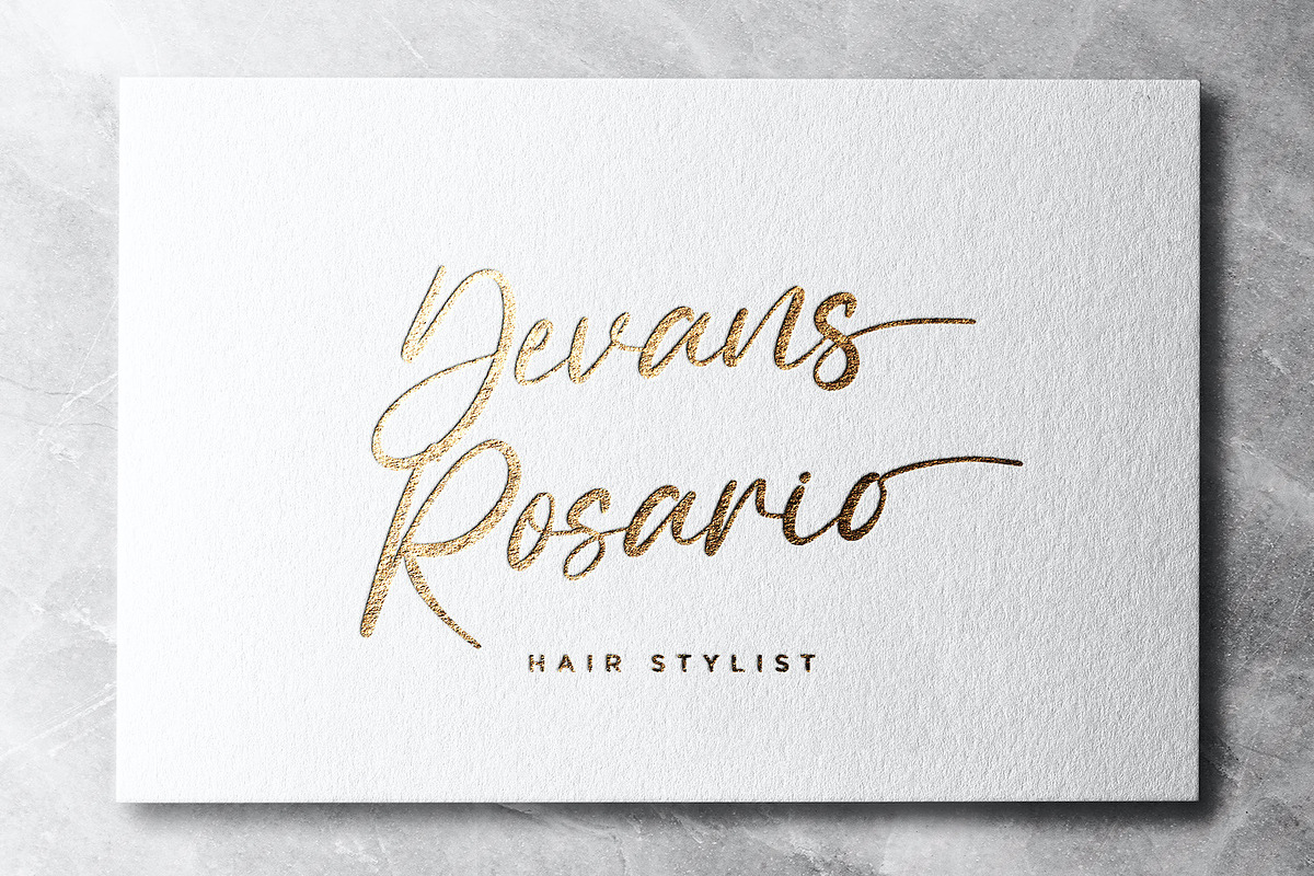 Sally Tazem - Handwritten Font, a Script Font by StringLabs (Photo 9 of 11)