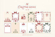 Whimsical Set Cozy Christmas, a Seasonal Illustration by ViktoriyaD (Thumbnail 17 of 20)