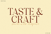 Bright Pasqia - Elegant Font Duo, a Serif Font by Font Liner (Thumbnail 3 of 10)