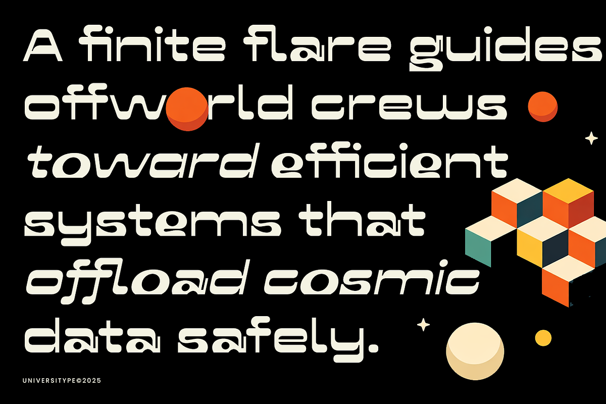 UT Shrounda - Reverse Contrast Font, a Sans Serif Font by Universitype (Photo 5 of 12)