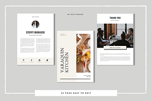 Canva Recipe Book / Cookbook