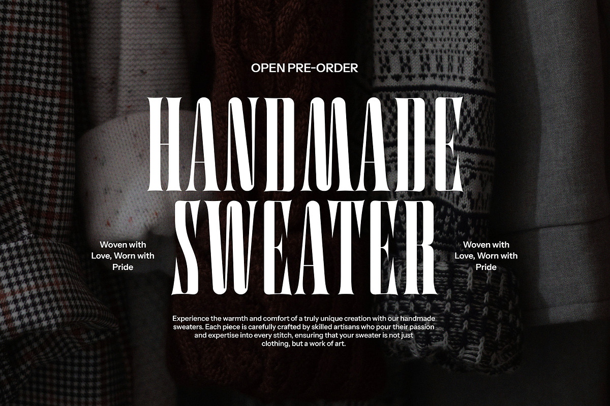 Macking Vintage Serif Font, a Serif Font by Graphicxell (Photo 3 of 8)