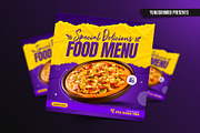 Fast Food Instagram Post Template, a Social Media Template by Yunus Ahmad (Thumbnail 4 of 5)