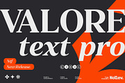 Valore Text Pro – Font Family, a Serif Font by Nollev (Thumbnail 1 of 10)