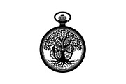 Steampunk Tree of Life Symbol Bundle, an Illustration by yasushie (Thumbnail 16 of 31)