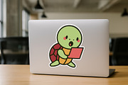 Sea Turtle Clipart Set, an Animal Illustration by Palau (Thumbnail 2 of 10)