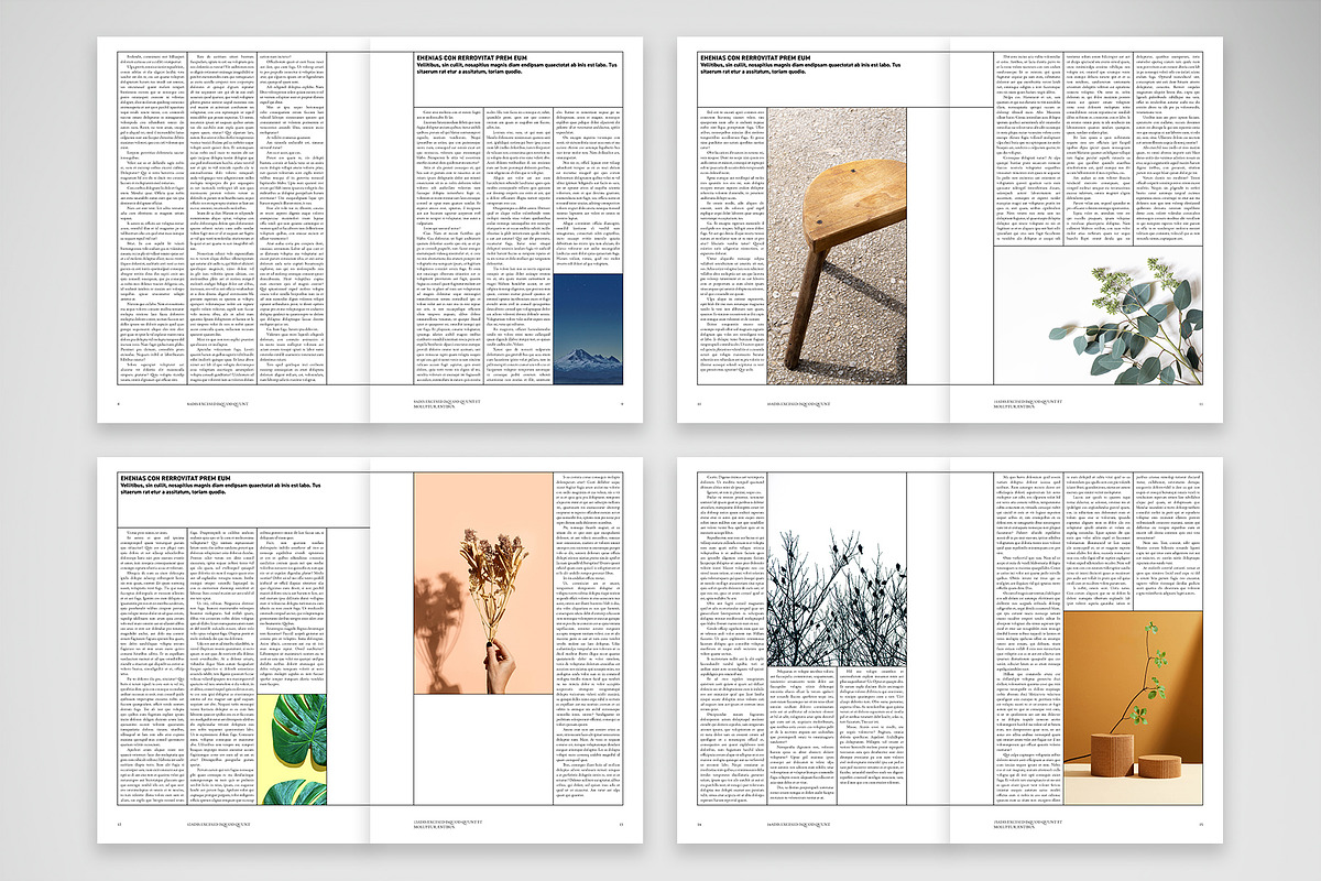 Modular Grid Magazine Layout