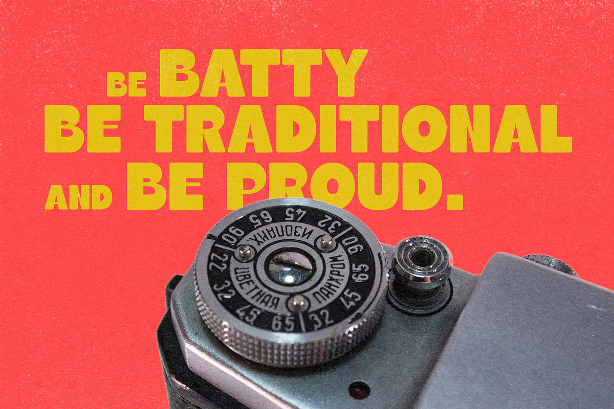 Boldiva Retro Font, a Sans Serif Font by Graphicfresh (Photo 2 of 9)