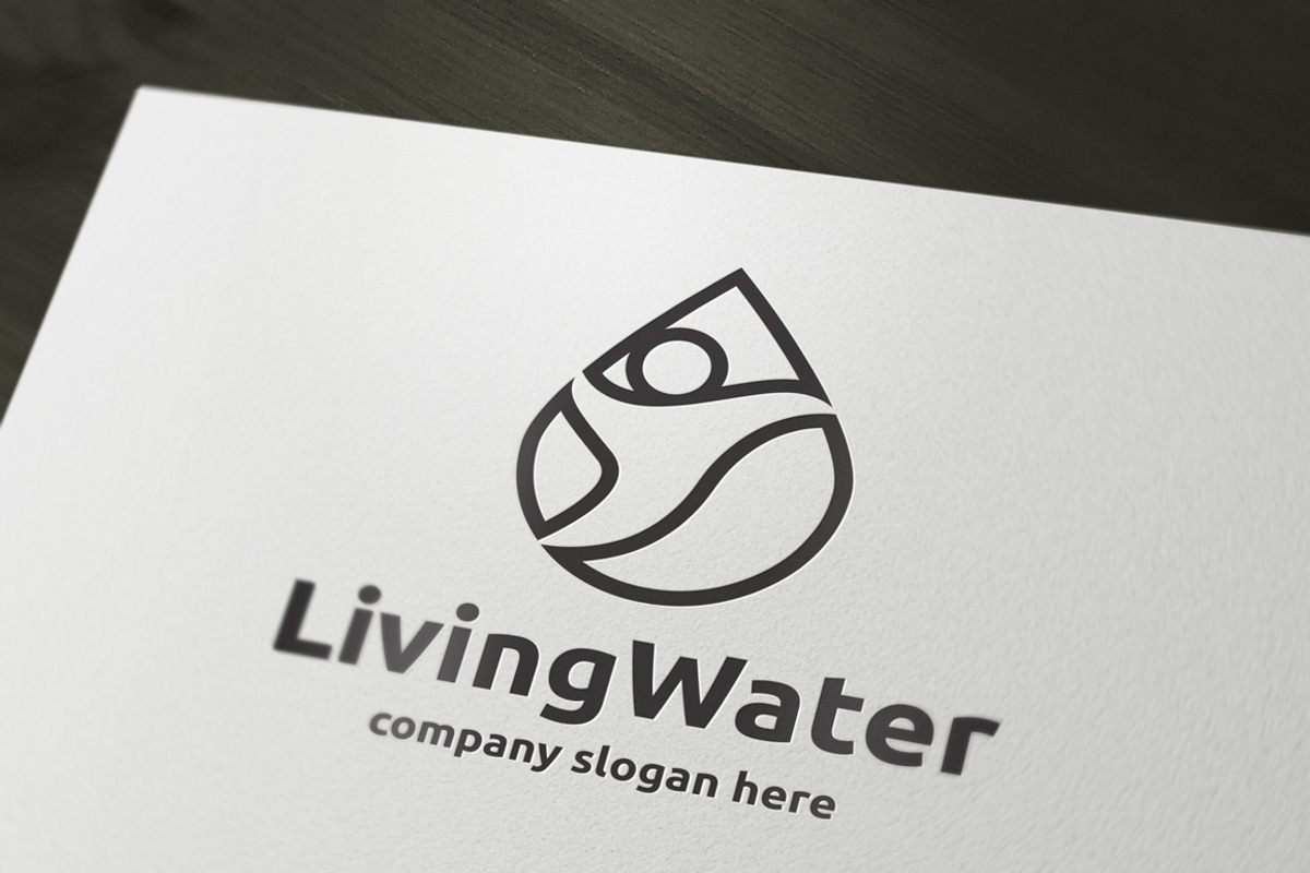 Living Water, a Branding & Logo Template by dm243 (Photo 2 of 2)