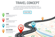 Vacation and Travel Themes, a Technology Illustration by TAlex (Thumbnail 2 of 7)