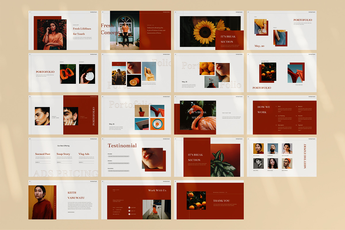 Squash Powerpoint, a Presentation Template by Visuel Colonie® (Photo 7 of 7)