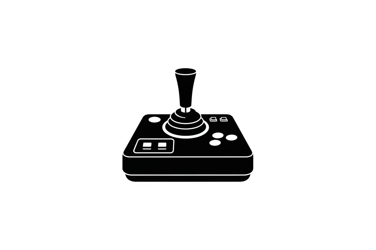 50 Retro Gaming Joystick Vector Bund, an Illustration by Creativeshirt (Photo 15 of 51)