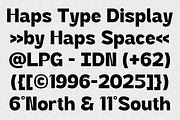 Koellia - Sans Serif Display, a Font by Haps Space (Thumbnail 3 of 10)