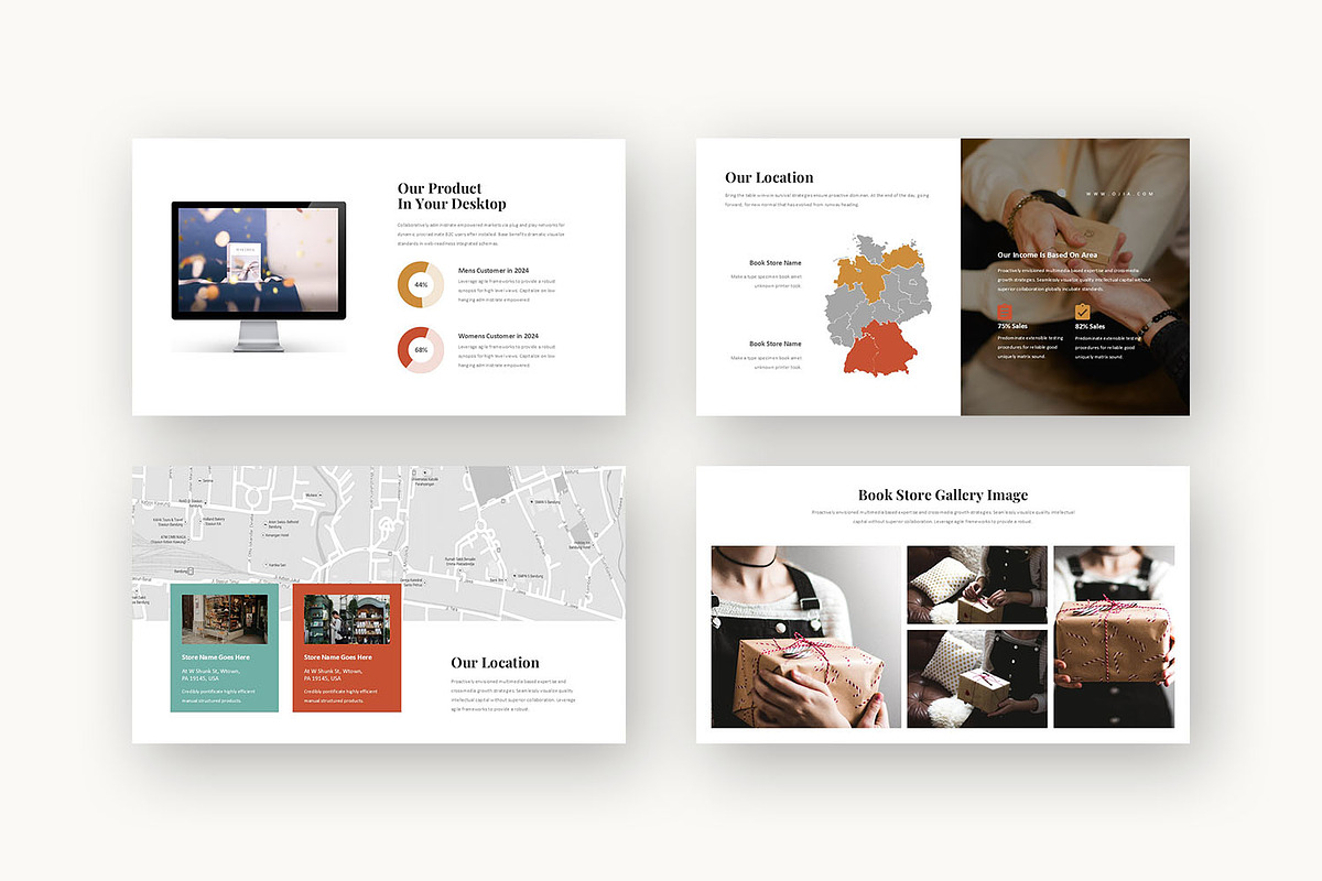 Ojia : Gift Shop Keynote preview 8