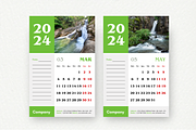 Canva Frame Wall Calendar 2024, a Stationery Template by Waliullah Solutions (Thumbnail 3 of 3)