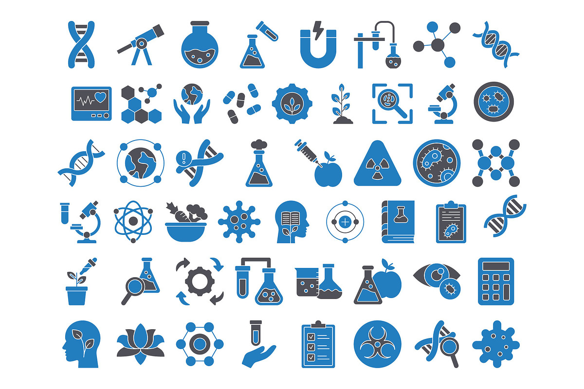 Bioengineering Vector Icons Pack, a Solid Icon by Vector Portal (Photo 7 of 7)