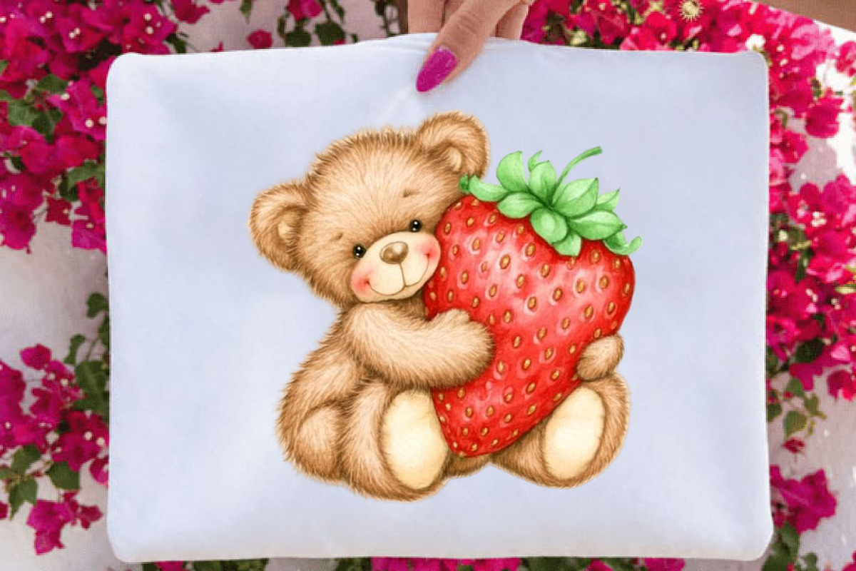 Valentine’s Day Teddy Bear Clipart, a Seasonal Illustration by SVGArt (Photo 3 of 5)