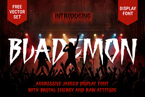 BLADEMON display font