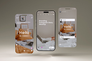 Branding Instagram Story Mockup