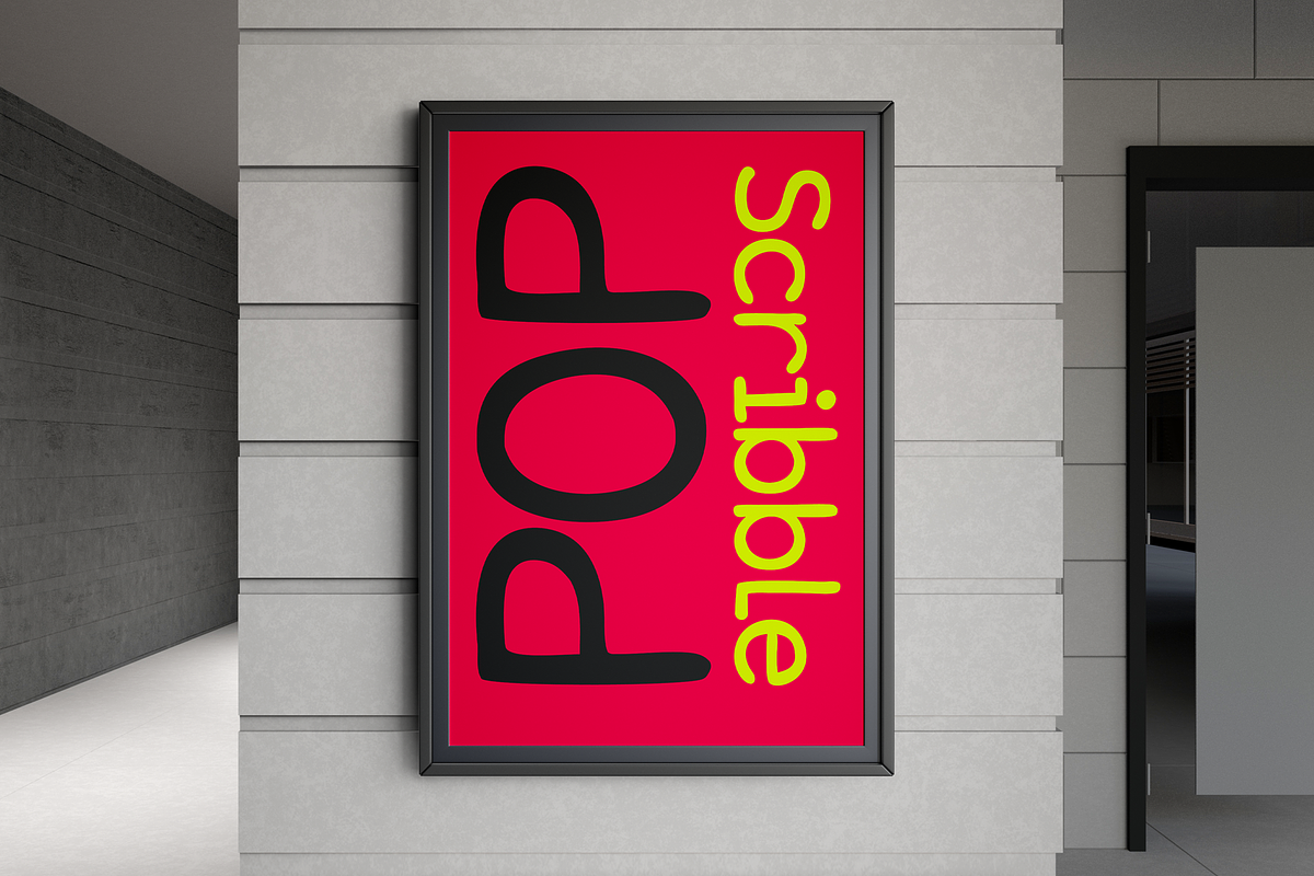 ScribblePop Font, a Handwritten Font by Redmixx Design (Photo 3 of 6)