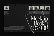 Book Mockup Template, a Books & Magazine Mockup by Zumrod (Thumbnail 4 of 10)