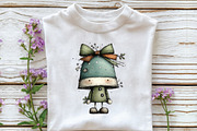 Whimsical Icy Blue Christmas Bundle, an Illustration by CraftArtStudio (Thumbnail 5 of 6)
