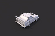 Low Poly Racing Car, a Cars & Vehicle 3D Model by CreativeeArt (Thumbnail 7 of 8)