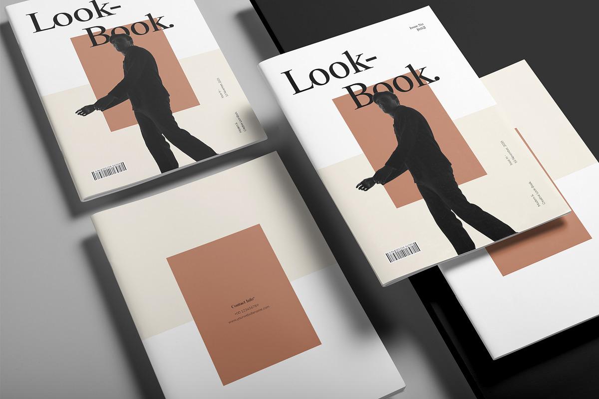 Minimalist Lookbook Template, a Magazine Template by DesignCrest (Photo 13 of 15)